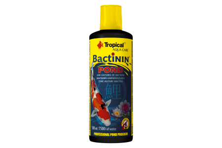 Tropical Bactinin Pond 500 ml. - reface claritatea apei iazurilor