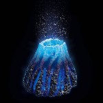 Decor acvariu Hydor H2SHOW KIT ICE MOUNTAIN - BLUE LIGHT EU